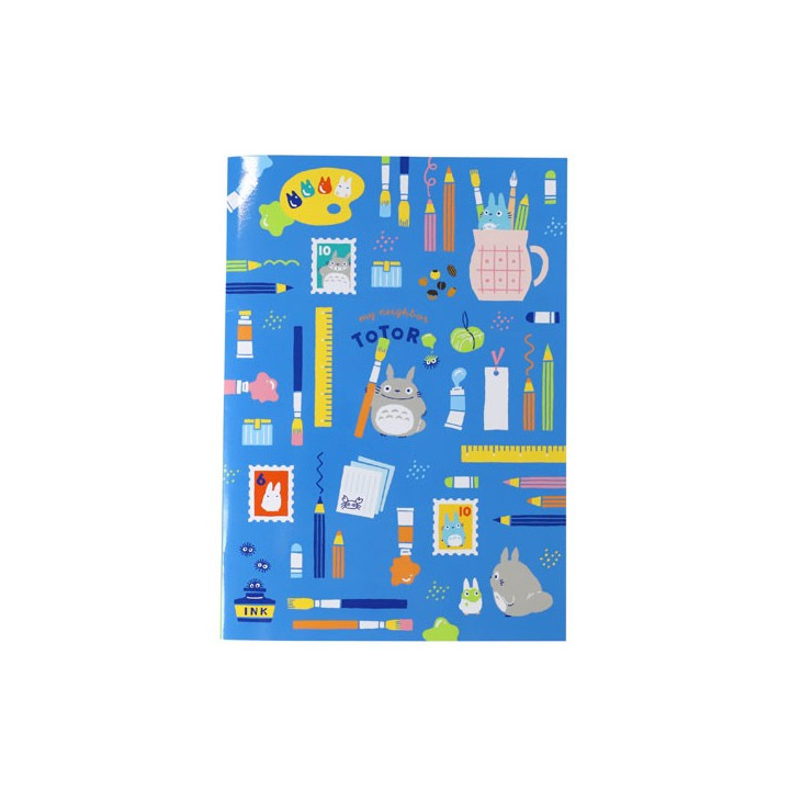 Carnet de Notes B5 Totoro dessine - Mon Voisin Totoro