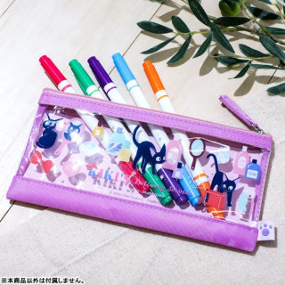 Trousse transparente violette - Kiki la petite sorcière