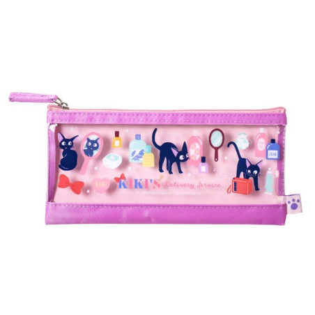 Trousse transparente violette - Kiki la petite sorcière