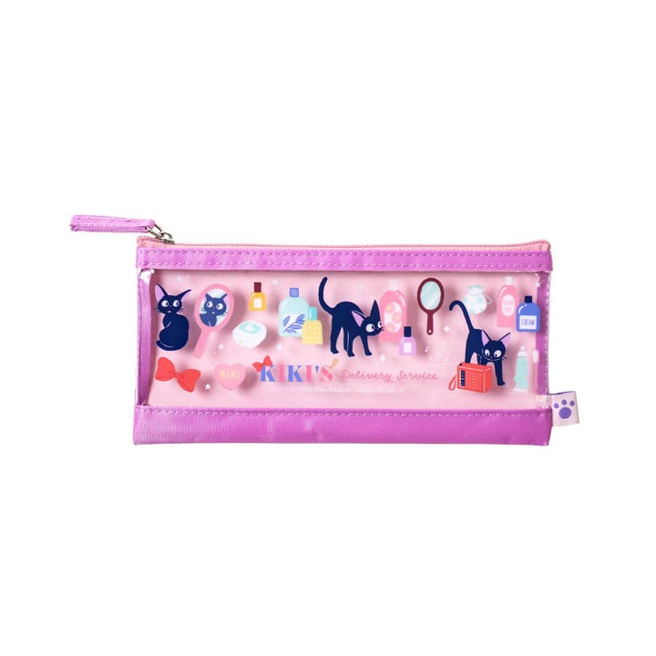 Trousse transparente violette - Kiki la petite sorcière