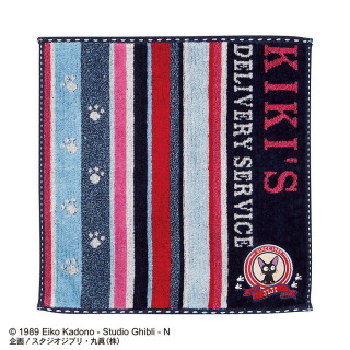 Mini Serviette Empreintes Pattes Jiji 25x25 cm - Kiki la petite sorci