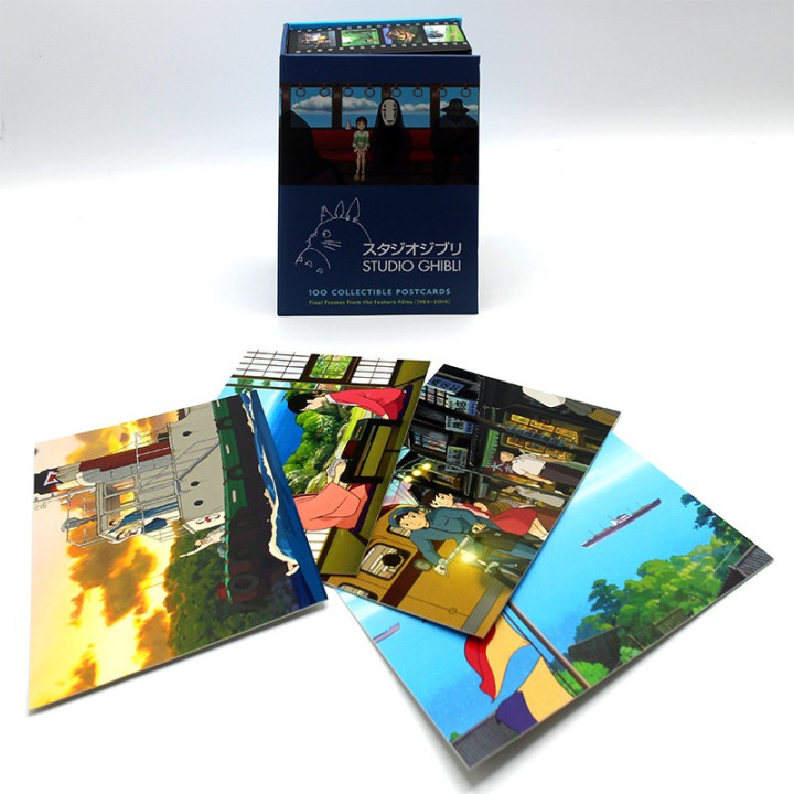 Coffret 100 cartes postales de collection - Studio Ghibli