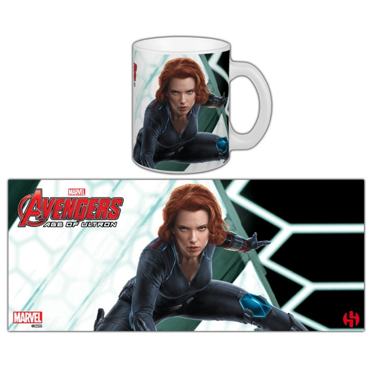 MARVEL MUG BLACK WIDOW - AOU - SERIE 2