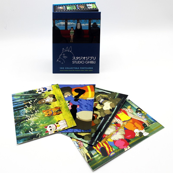 Coffret 100 cartes postales de collection - Studio Ghibli