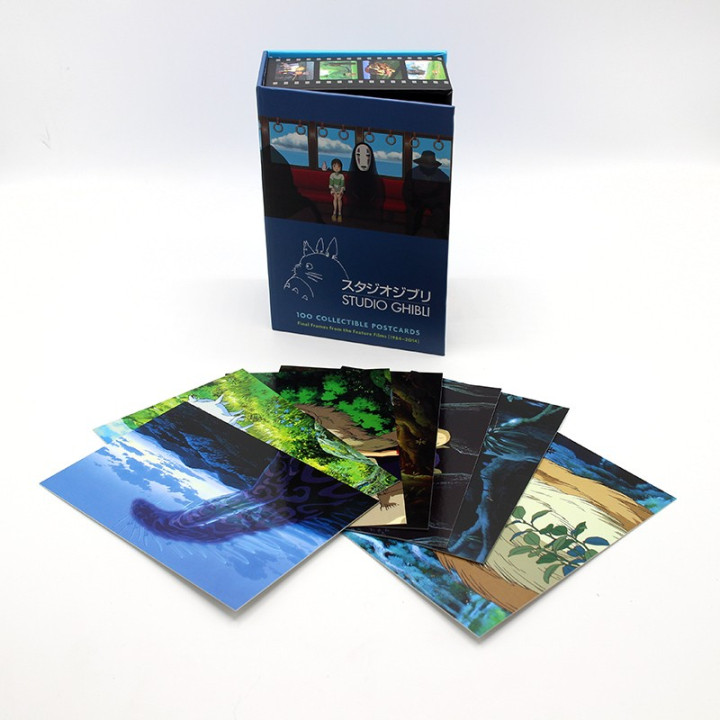 Coffret 100 cartes postales de collection - Studio Ghibli