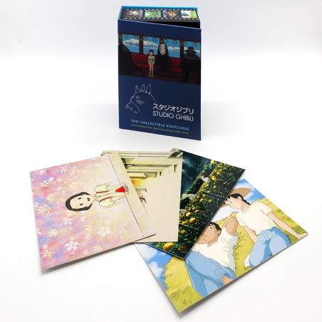 Coffret 100 cartes postales de collection - Studio Ghibli