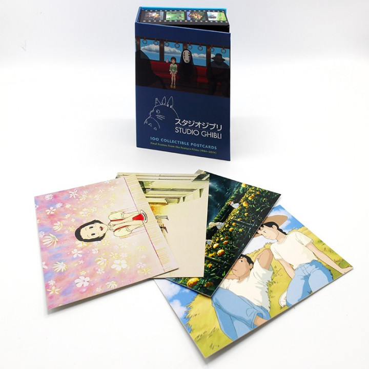 Coffret 100 cartes postales de collection - Studio Ghibli