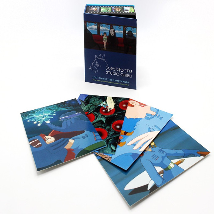Coffret 100 cartes postales de collection - Studio Ghibli