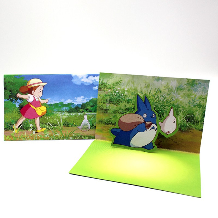 Collection cartes pop-up - Mon voisin Totoro
