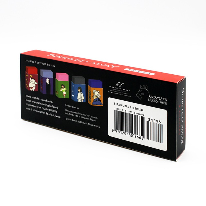 Set de gommes - Le Voyage de Chihiro