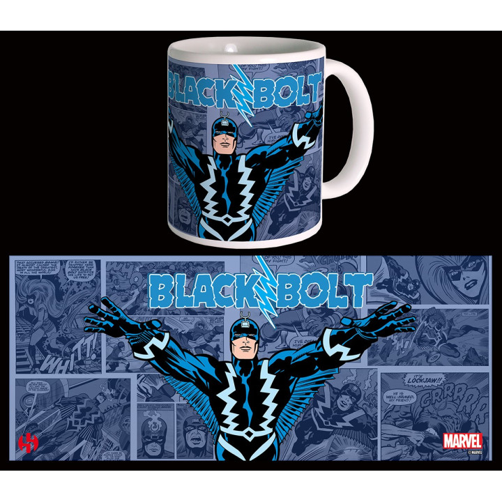 MARVEL MUG BLACK BOLT - RETRO - SERIE 2