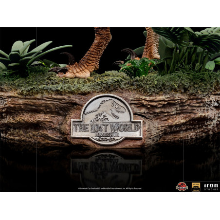 Velociraptor Deluxe - Jurassic Park the Lost World - Art Scale 1/10