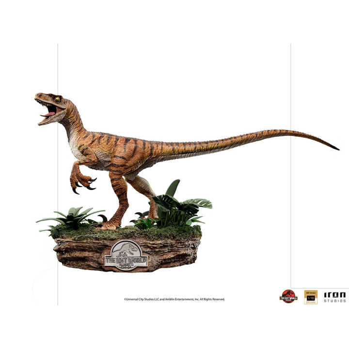 Velociraptor Deluxe - Jurassic Park the Lost World - Art Scale 1/10