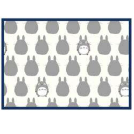 Plaid Silhouette Totoro Gris 70x100 cm - Mon Voisin Totoro