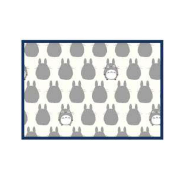 Plaid Silhouette Totoro Gris 70x100 cm - Mon Voisin Totoro