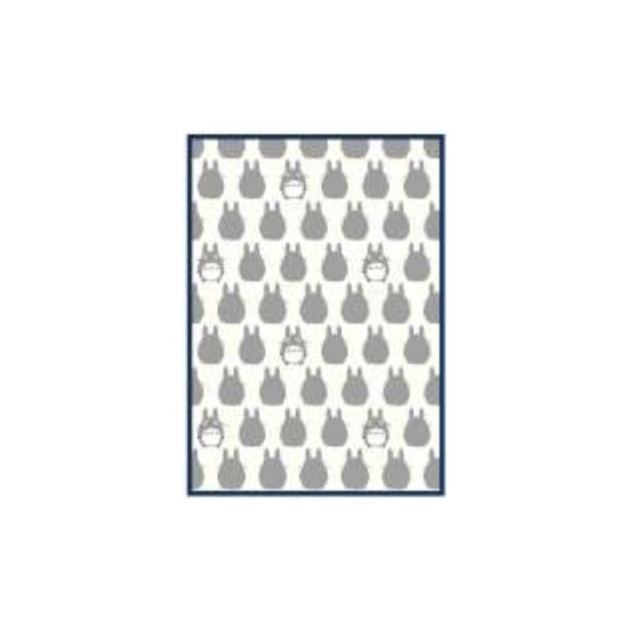 Couverture Silhouette Totoro Gris 100x140 cm - Mon Voisin Totoro