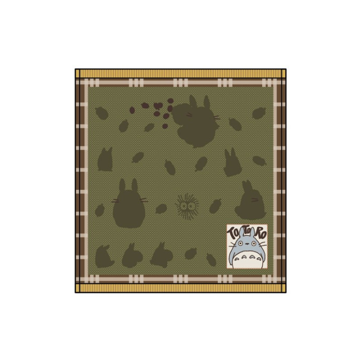 Mini Serviette Vert Automne 25x25 cm - Mon Voisin Totoro