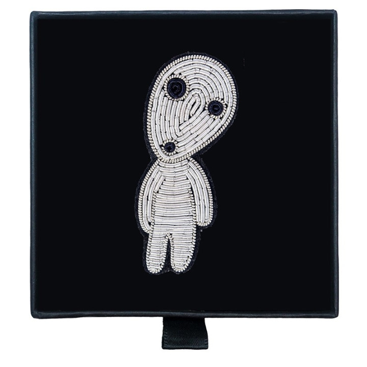 Broche cannetille Kodama debout - Princesse Mononoké