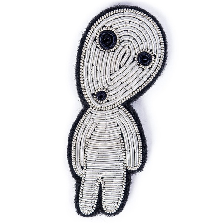 Broche cannetille Kodama debout - Princesse Mononoké