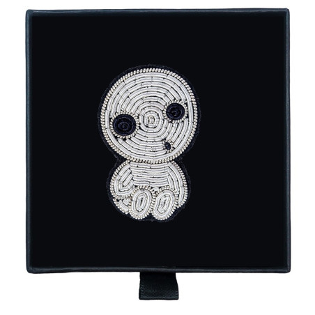 Broche cannetille Kodama assis - Princesse Mononoké