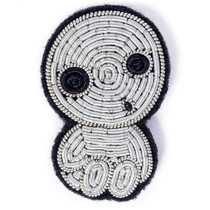 Broche cannetille Kodama assis - Princesse Mononoké