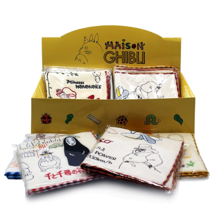 Présentoir 10 serviettes - Maison Ghibli