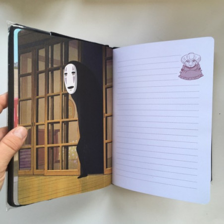 Carnet feutrine No Face - Le Voyage de Chihiro
