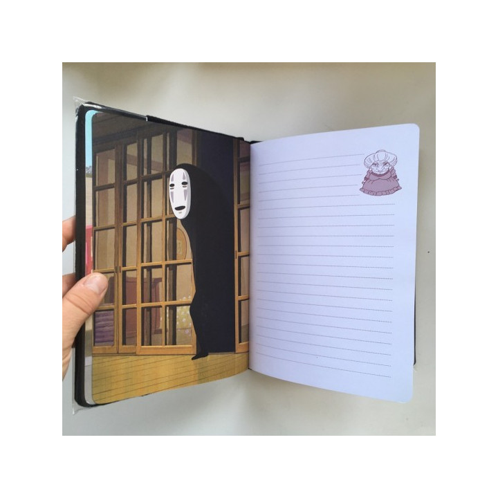 Carnet feutrine No Face - Le Voyage de Chihiro