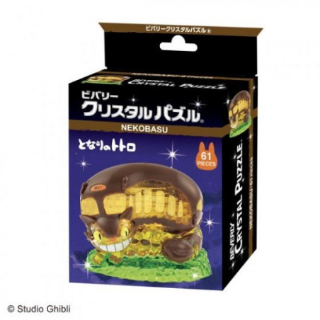 Puzzle Cristal 3D Chatbus - Mon Voisin Totoro