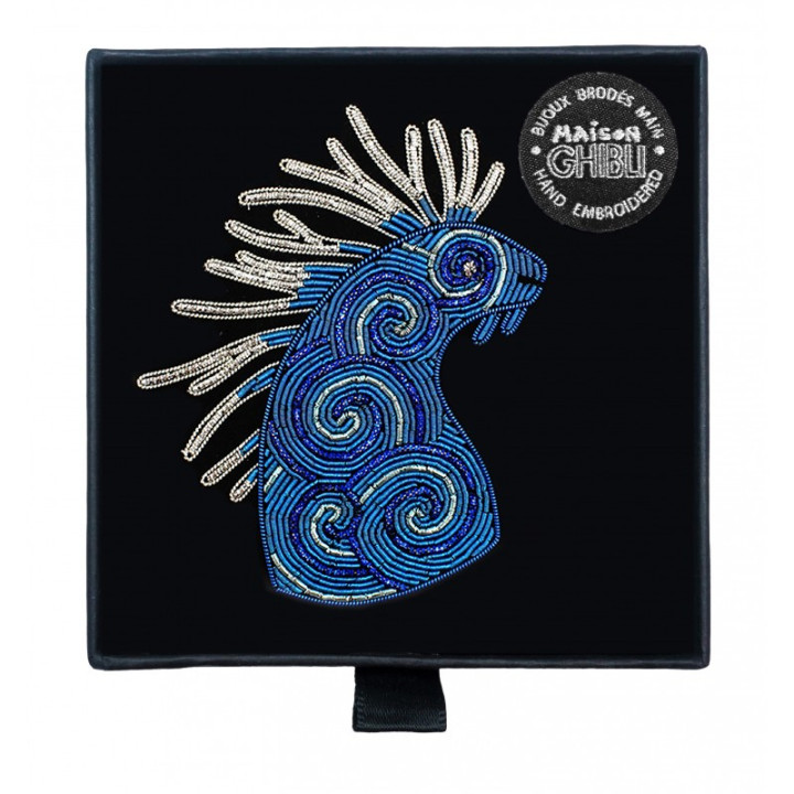 Broche cannetille Esprit de la forêt - Princesse Mononoké