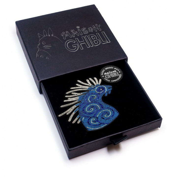 Broche cannetille Esprit de la forêt - Princesse Mononoké