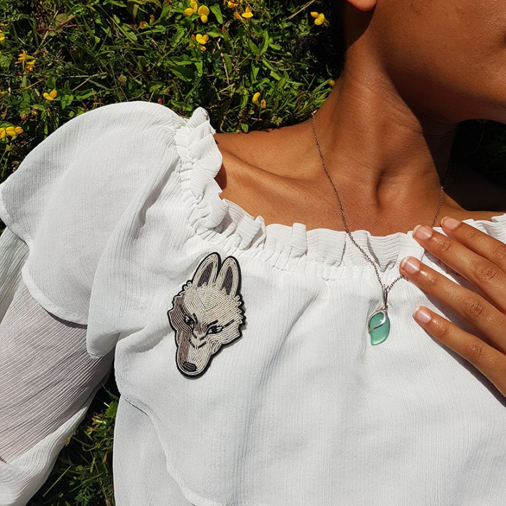 Broche cannetille Moro - Princesse Mononoké