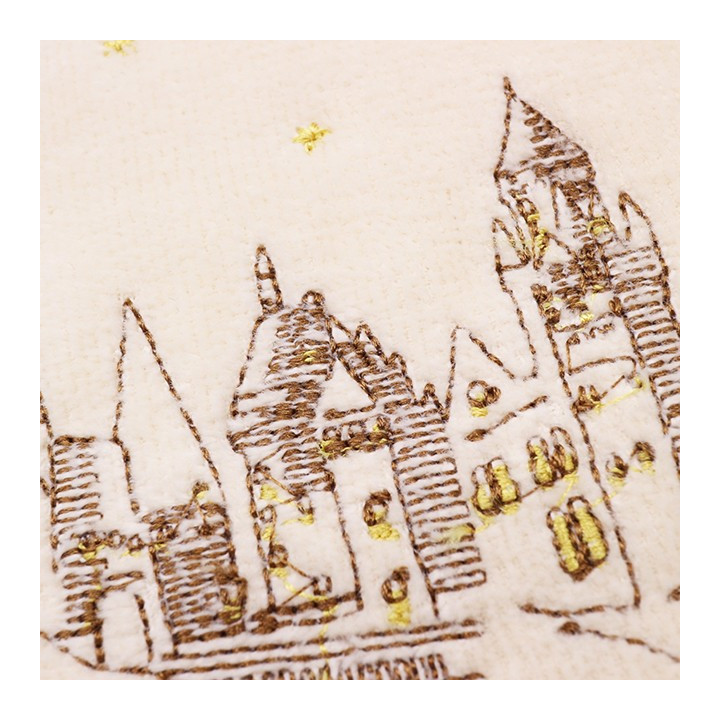 Mini Serviette Château de Poudlard 25x25 cm - Harry Potter
