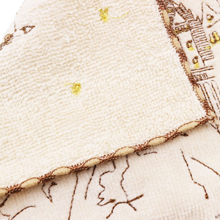 Mini Serviette Château de Poudlard 25x25 cm - Harry Potter