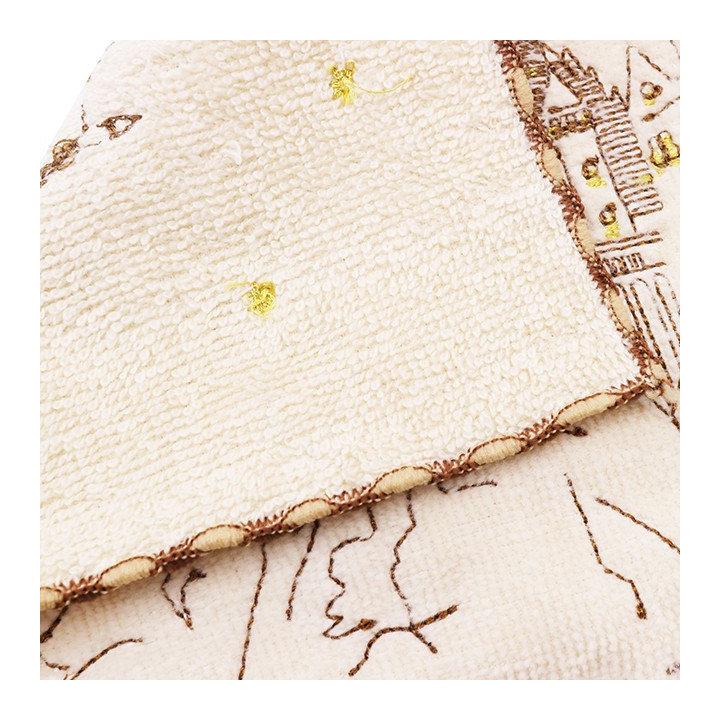 Mini Serviette Château de Poudlard 25x25 cm - Harry Potter