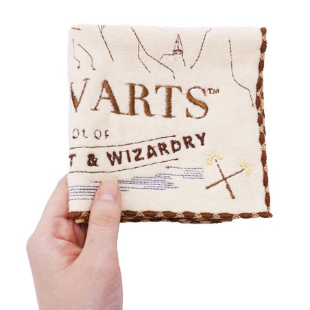 Mini Serviette Château de Poudlard 25x25 cm - Harry Potter