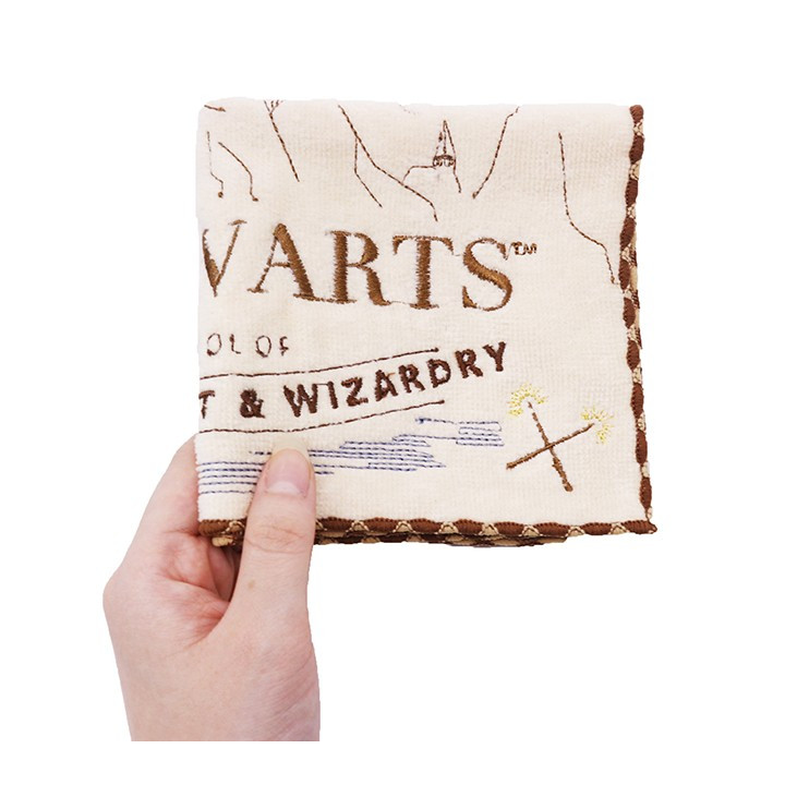 Mini Serviette Château de Poudlard 25x25 cm - Harry Potter