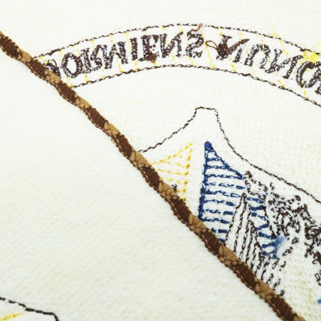 Mini Serviette Emblème de Poudlard 25x25 cm - Harry Potter