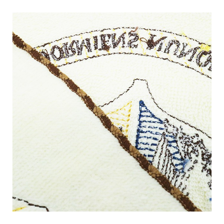 Mini Serviette Emblème de Poudlard 25x25 cm - Harry Potter