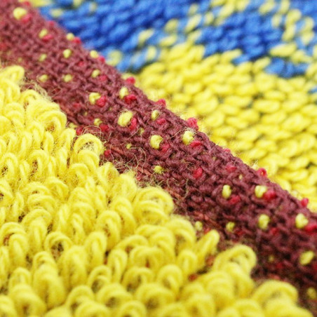 Mini Serviette Logo Château de Poudlard 25x25 cm - Harry Potter