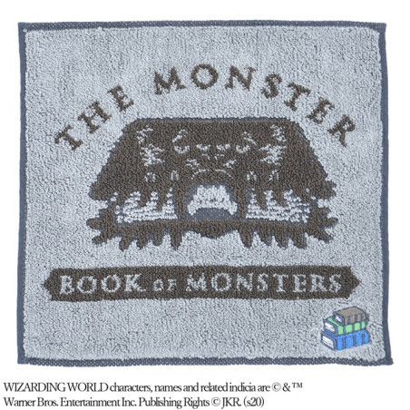 Mini Serviette Le Monstrueux Livre des Monstres 25x25 cm - Harry Pott
