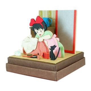 Diorama papier Kiki s’envole -Kiki la petite sorcière