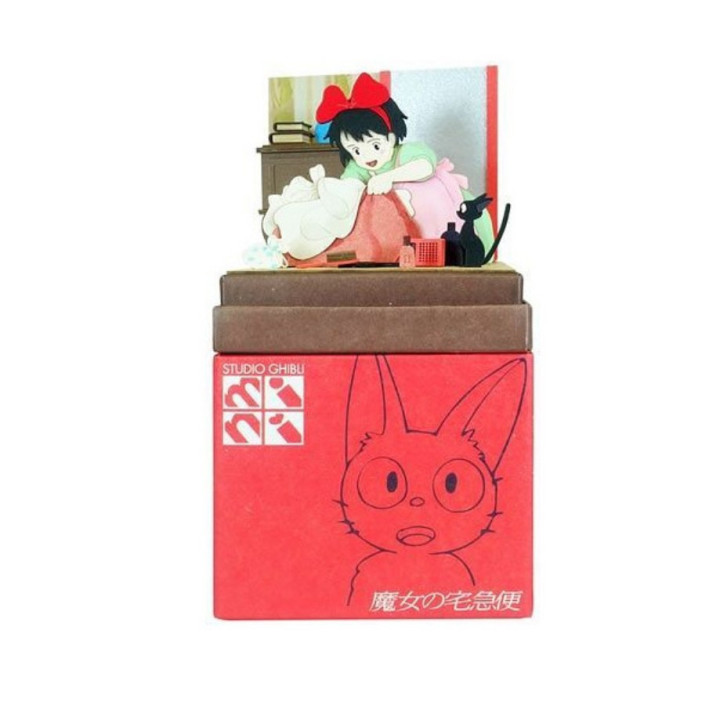 Diorama papier Kiki s’envole -Kiki la petite sorcière
