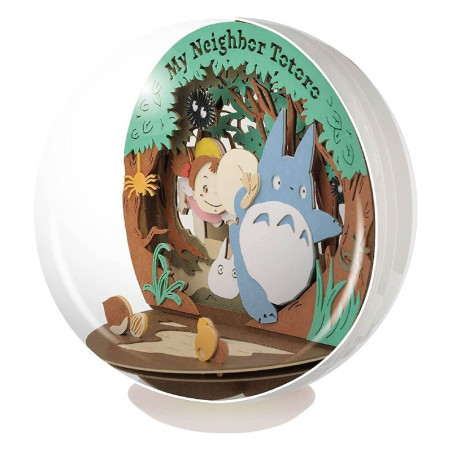 Théâtre de papier sphère Tunnel secret -Mon Voisin Totoro