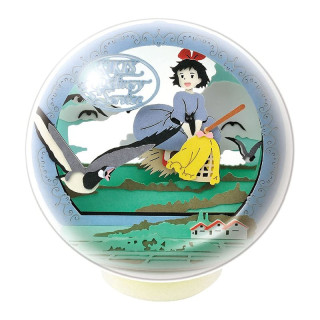 Théâtre de papier sphère Kiki vole -Kiki la petite sorcière