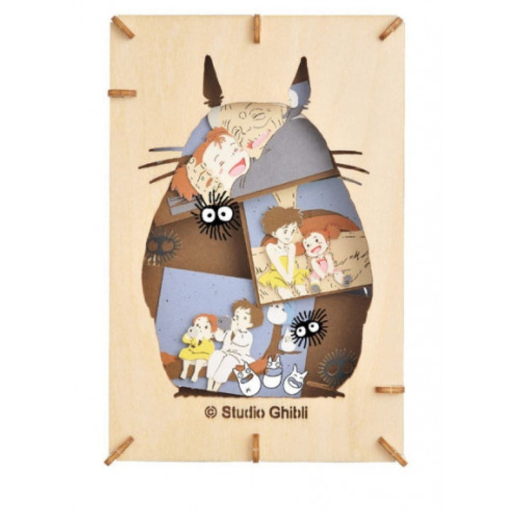 Théâtre de papier Style bois Kaléidoscope -Mon Voisin Totoro