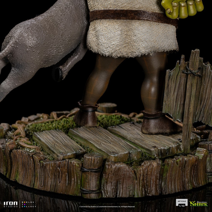 Shrek Donkey and the Gingerbread - Deluxe art scale 1/10