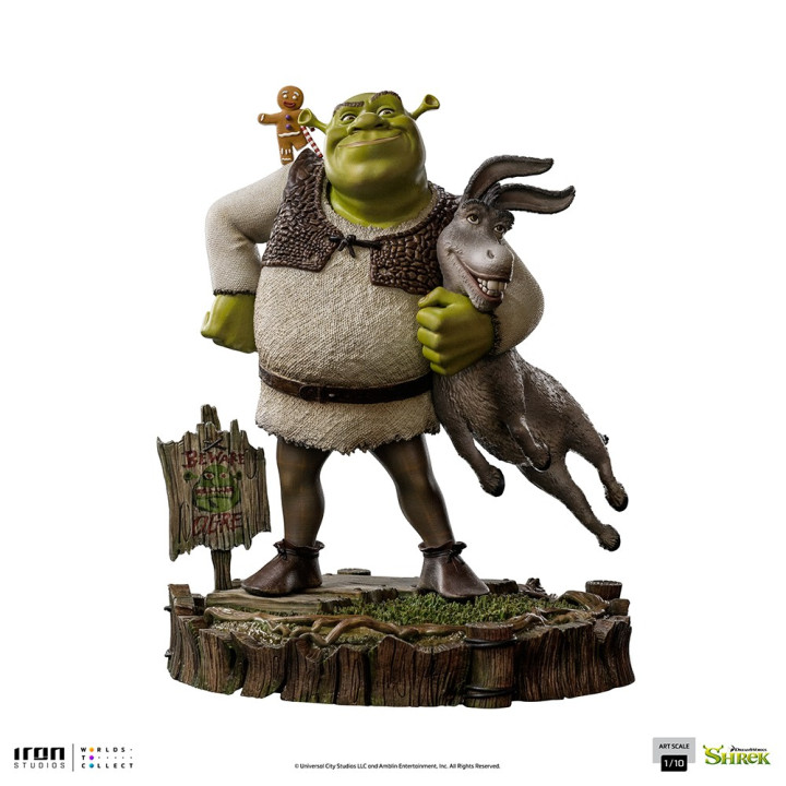 Shrek Donkey and the Gingerbread - Deluxe art scale 1/10