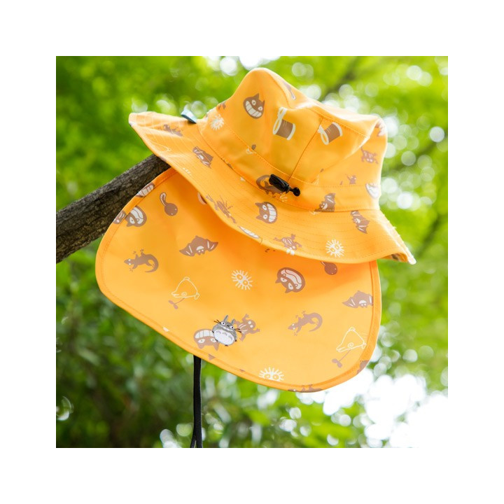 Rainy Day Mei Orange kids hat -My Neighbor Totoro