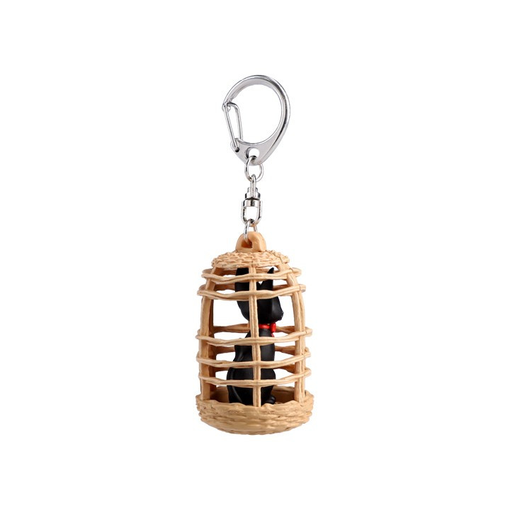 Keychain Jiji in cage - Kiki’s Delivery Service